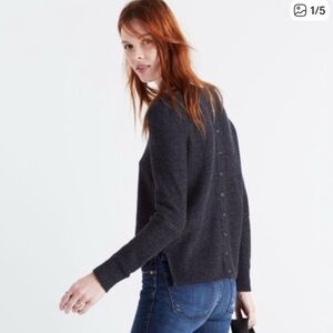 Madewell Charcoal Crew Neck Sweater